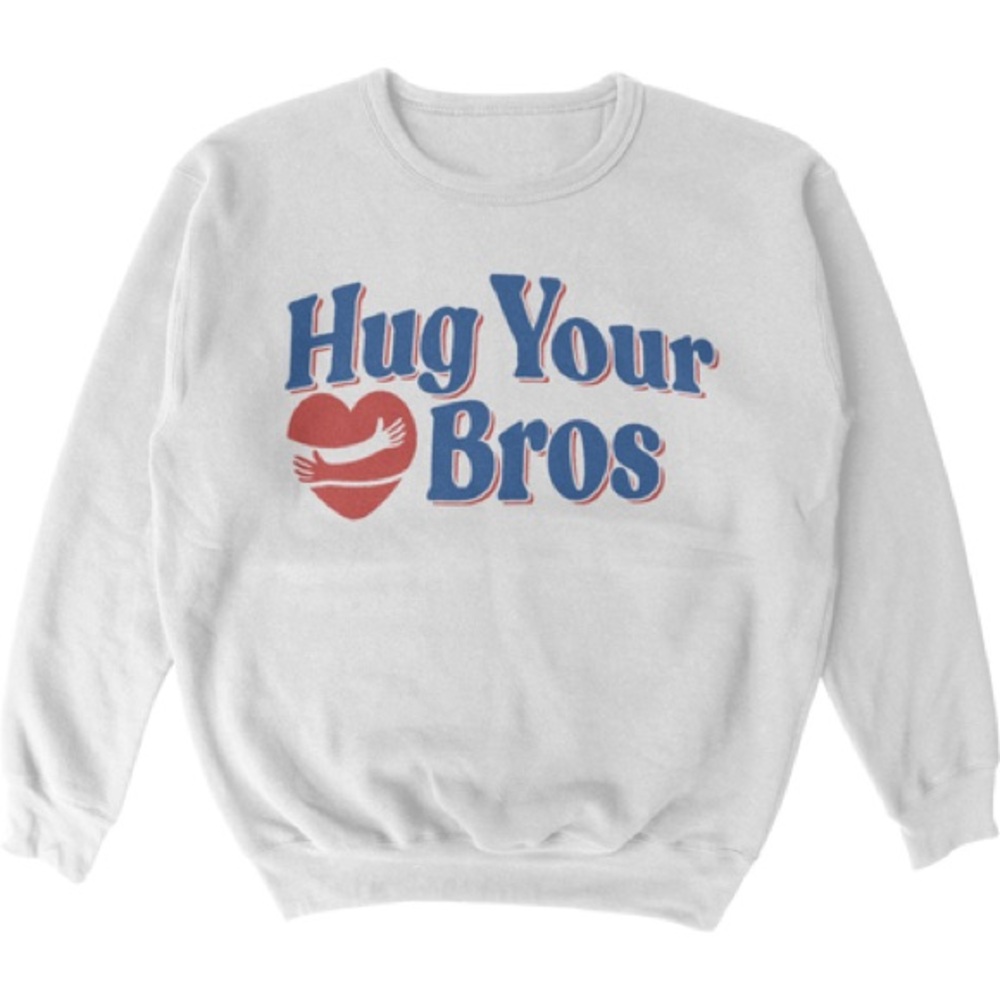 Friday Beers Hug Your Bros Sweatshirt